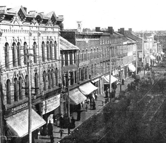 King St. W north side ca1886
